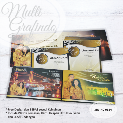Undangan Hardcover Full Color